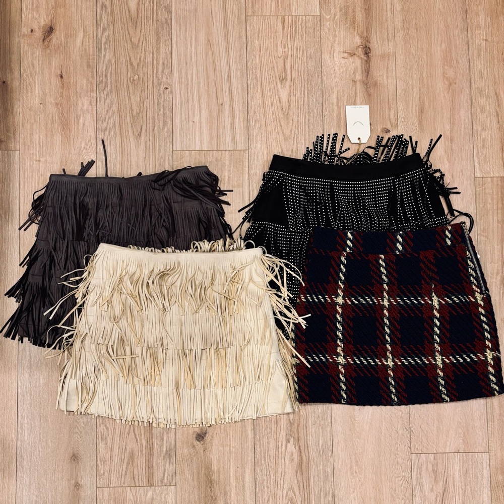 🔥 BUNDLE: Vici - Women's Skirts > Black, Gray, Cream, and Pattern